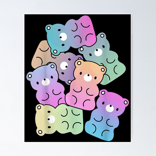  Gummy Bear & Friends Backdrop Poster Anime Kids