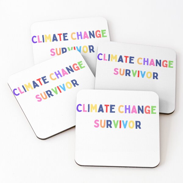 Item preview, Climate change survivor / environmentalist/ tree hugger / protest tshirt designed and sold by LaundrySalt.
