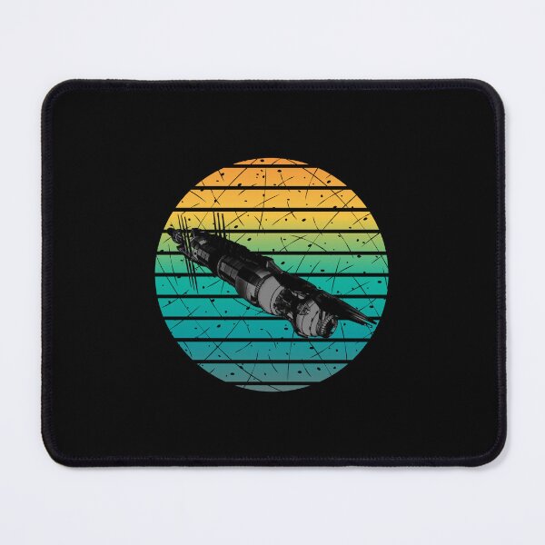 Item preview, Space Station - Sunset - Black - Sci-Fi designed and sold by Fenay Designs.