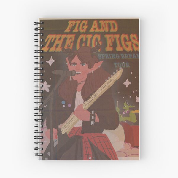 Item preview, Fig and the cig figs tour poster designed and sold by Cece  Sheldon.