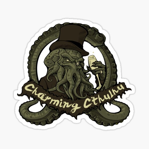 Charming Cthulhu Sticker