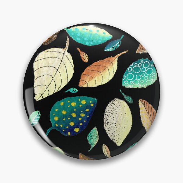 Item preview, Watercolour leaves in subtle colours designed and sold by Deb Webb.