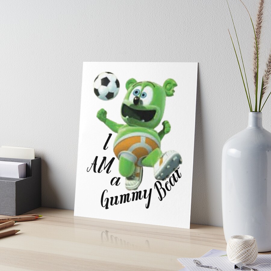 the gummy bear song Art Board Print for Sale by ALAE123SHOP