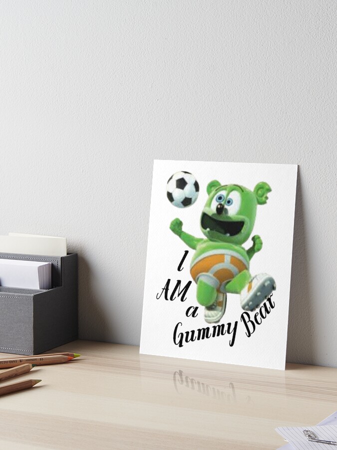 The gummy bear song . | Art Board Print