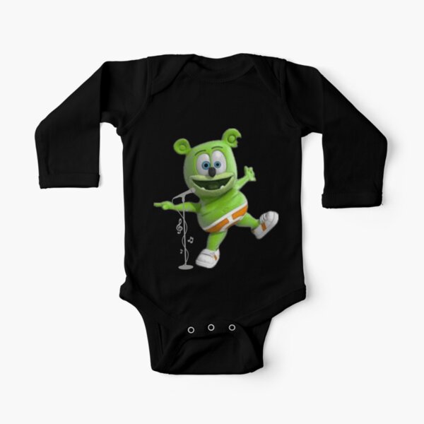 Funny Bear Long Sleeve Baby One-Piece for Sale | Redbubble 