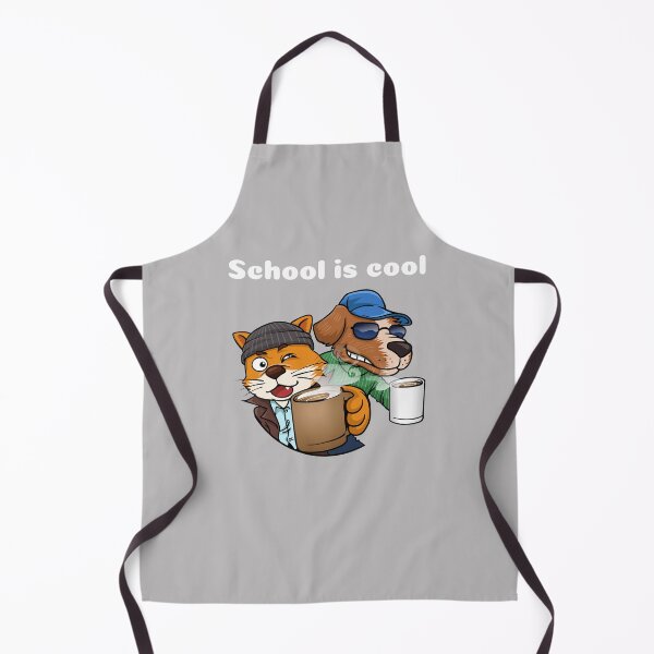Item preview, School is cool designed and sold by Brewed Styles.
