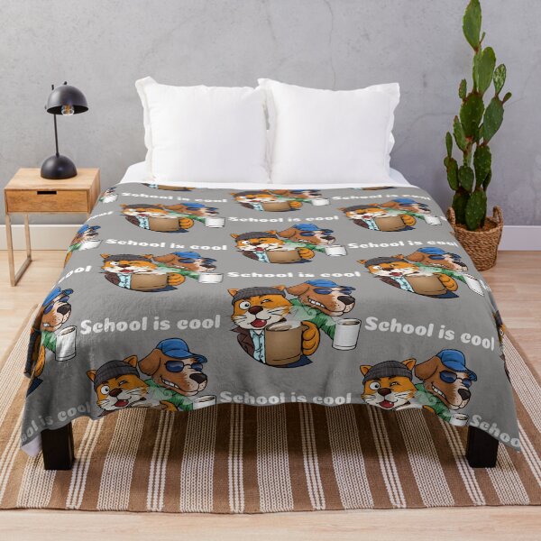 Item preview, School  is cool designed and sold by Brewed  Styles.