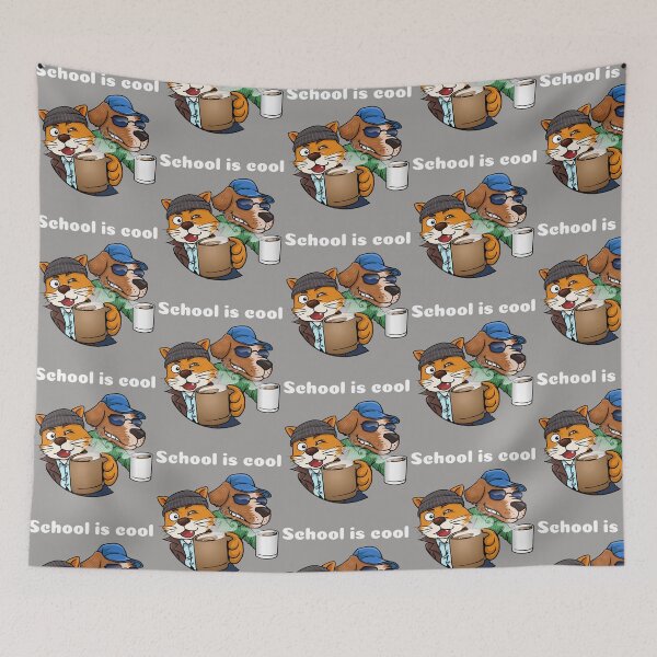 Item preview, School  is cool designed and sold by Brewed  Styles.
