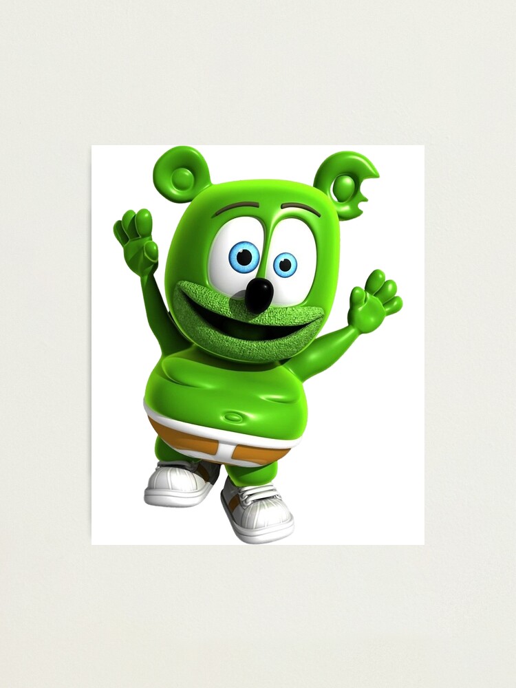 Cartoon Gummy Bear Metal Prints for Sale