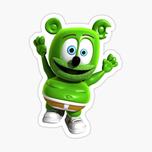 I am a Gummy Bear Sticker by dcarrera