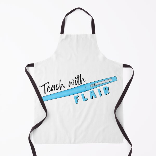 Item preview, Teach with Flair (Blue) designed and sold by cohnrm.