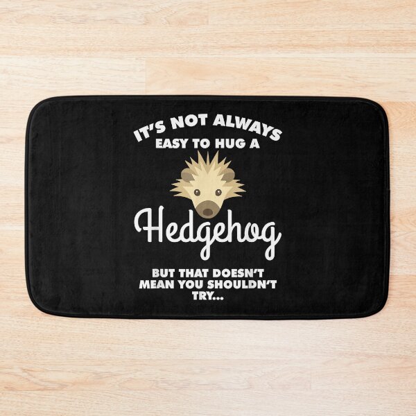 Item preview, Its Not Always Easy To Hug A Hedgehog Animal Humor 207 designed and sold by tixiermichas.