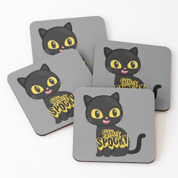 Item preview, Stay Spooky Black Cat | Fun Retro Halloween designed and sold by DevlynnDesigns.