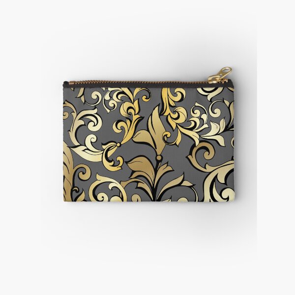 Item preview, Floral silver and gold designed and sold by FGCART.
