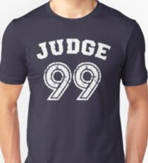 Camiseta ajustada Juez 99, viene el día del juicio final Camisa Azul Marino Béisbol de Nueva York - ¡Soy un gran fanático!