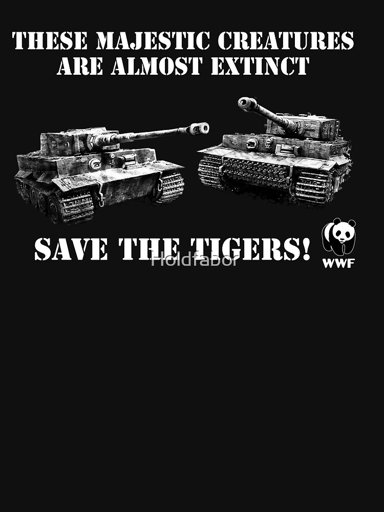 Thumbnail 7 of 7, Essential T-Shirt, Save the Tigers! designed and sold by Holdfabor.