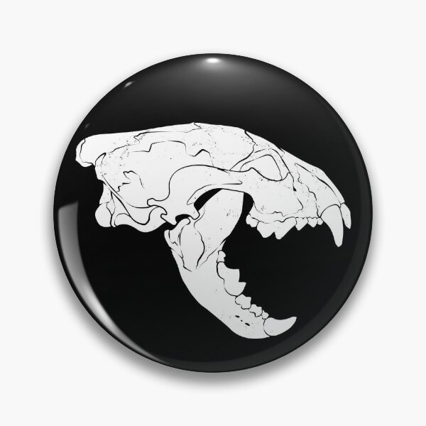 Item preview, Wolverine skull designed and sold by NicGrayGraphic.