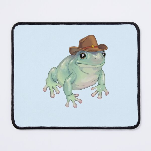 Item preview, Cowboy Frog with Hat designed and sold by eleary.