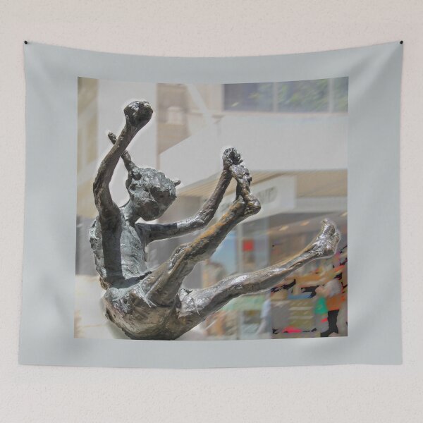 Item preview, Girl on a slide - Rundle Mall designed and sold by indiafrankk.
