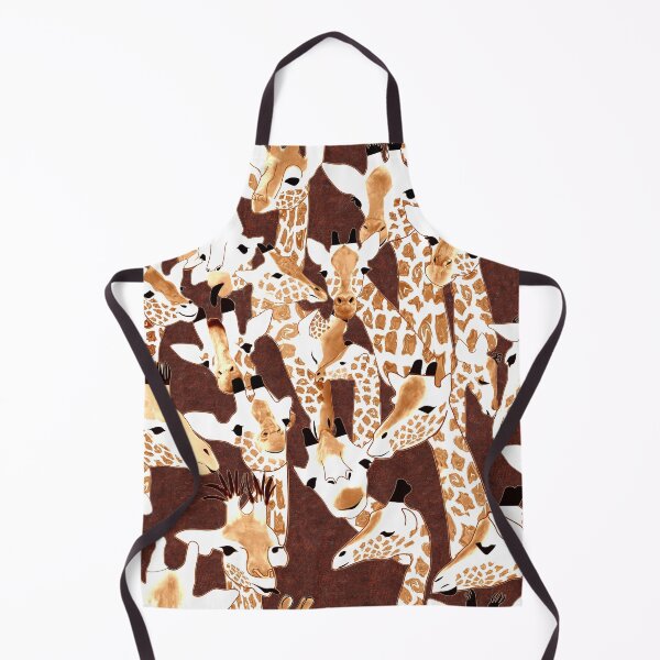 Item preview, giraffes, animals,red, rust, color trend, orange, cute designed and sold by Maria Mihailova.