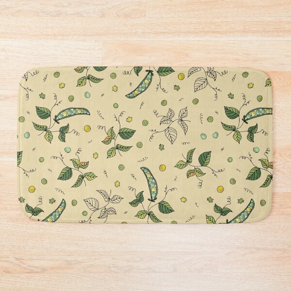 Item preview, Mendel Peas on beige designed and sold by fogoosherie.