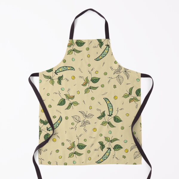 Item preview, Mendel Peas on beige designed and sold by fogoosherie.
