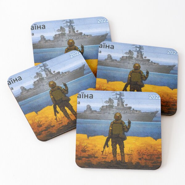 Item preview, F**k Russia War Ship - Anti War Poster designed and sold by fucuutm.