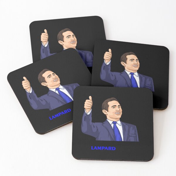 Item preview, Frank Lampard In Lampard We Trust Chelsea Manager Football London Soccer Sticker designed and sold by caraaliciafn.