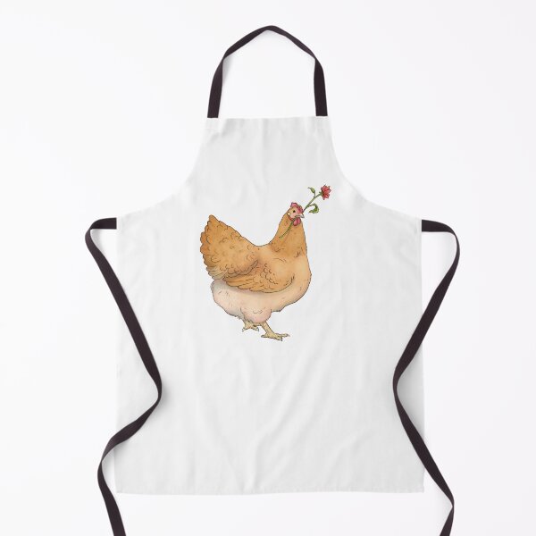 Item preview, Chicken with Red Flower designed and sold by eleary.