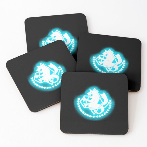 Item preview, fullmetal alchemist blue neon symbol  designed and sold by JeffreyPr45067.