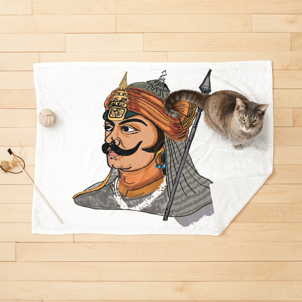 DBrush Maharana Pratap Portrait Artwork Laminated Coated Photo Framed wall  Hanging Painting 16x16 Inch Synthetic Wood For Living room Hotels Office  Decorative Gift Item Square Large Waterproof Framed : Amazon.in: Home &
