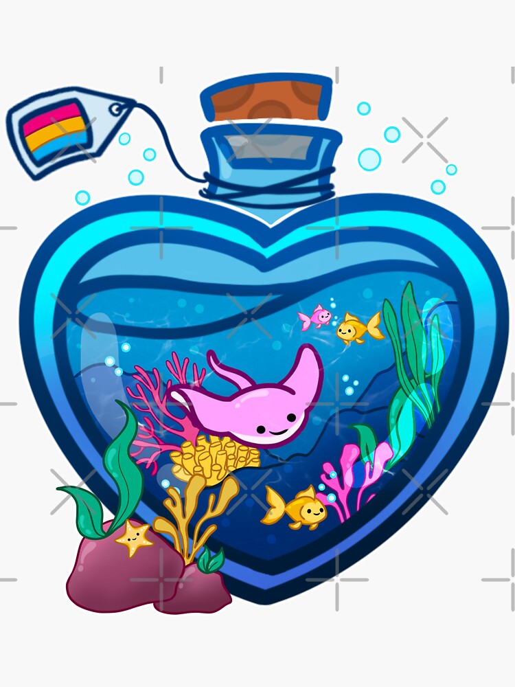 Pride Flag Potion Pansexual Sticker For Sale By Yeshko Art Redbubble