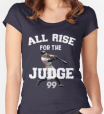 ALL RISE For The Judge 99 - I'm a Big Fan ! Women's Fitted Scoop T-Shirt