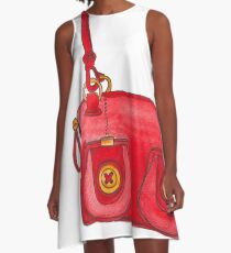 My favourite red handbag A-Line Dress