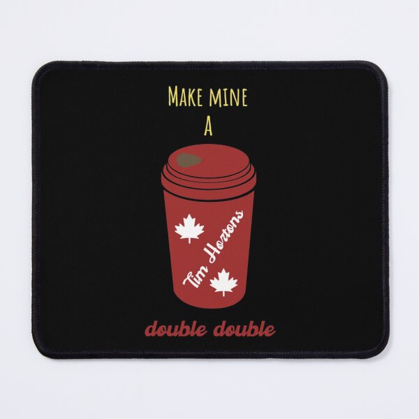 Item preview, Make Mine A Double Double Canada Coffee Tim Hortons Classic T-Shirt designed and sold by caraaliciafn.