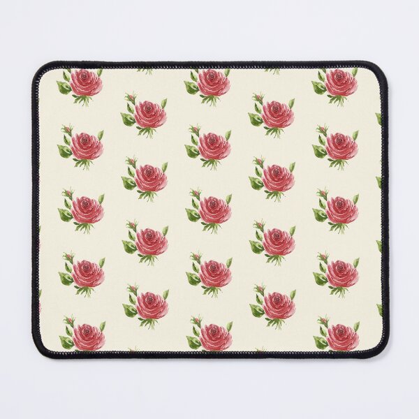 Item preview, Small Red Rose Repeat  designed and sold by KimberlyShawArt.