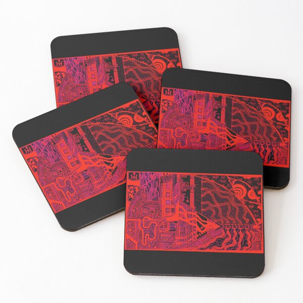 Item preview, Red&Purple Program 67oZxmL//%-90° designed and sold by createVisions.