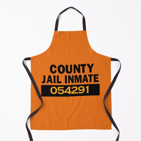 Item preview, Halloween County Jail Inmate Prisoner Costume designed and sold by TheGreedyCrypto.