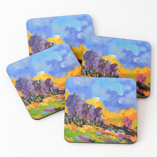 Item preview, colorful landscape designed and sold by calimero.