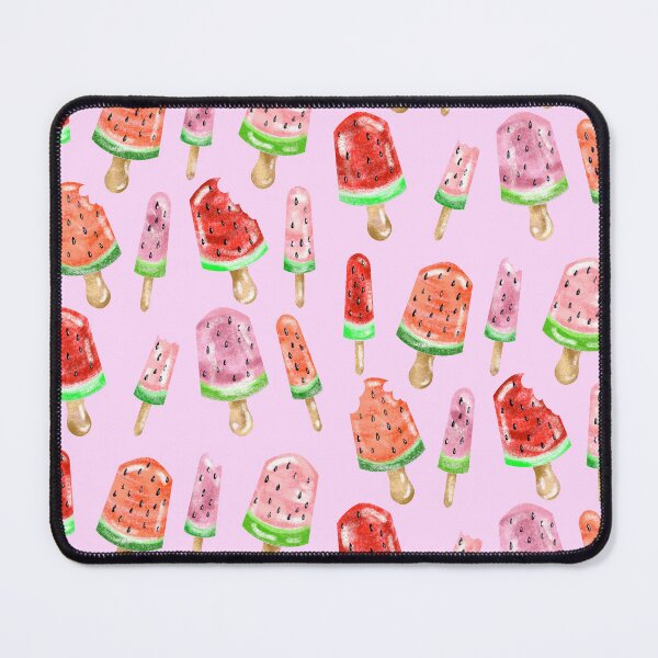 Item preview, Watermelon Popsicles With Pink Background  designed and sold by missmann.