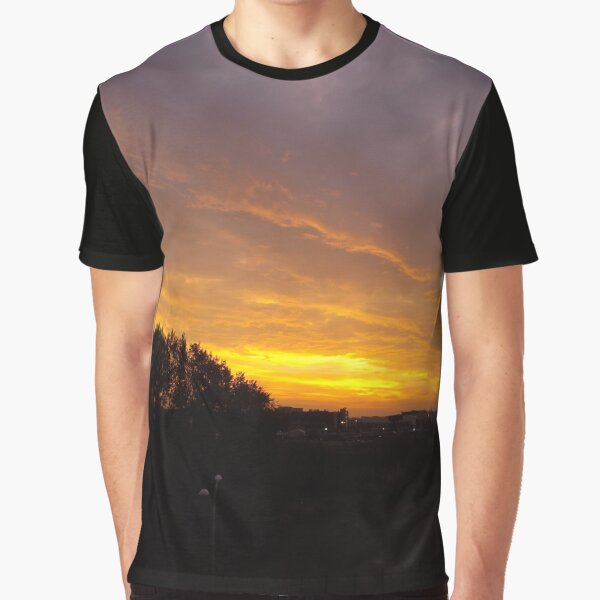 PHOTOGRAPHY, URBAN SUNSET COLOR PHOTO Graphic T-Shirt