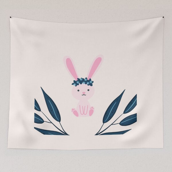 Item preview, Mischievous cute bunny designed and sold by R&C.