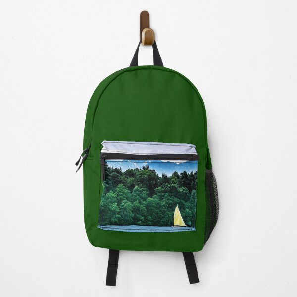 Item preview, MARITIME #8 - Lone Sailboat by Lush Green Coast designed and sold by DEL-Productions.