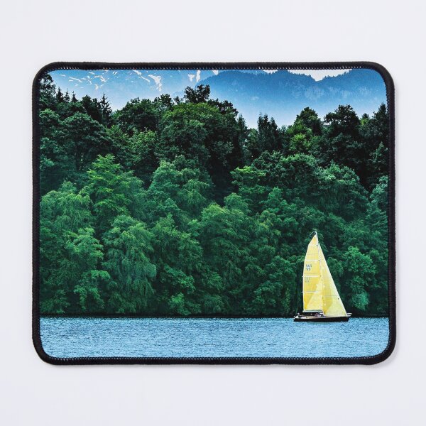 Item preview, MARITIME #8 - Lone Sailboat by Lush Green Coast designed and sold by DEL-Productions.