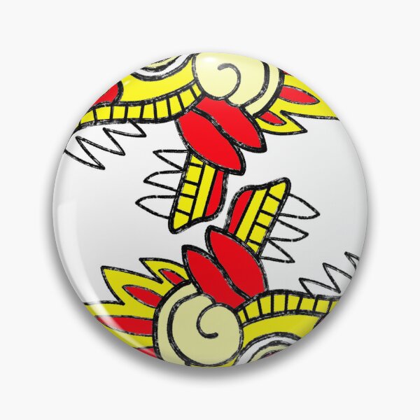 Item preview, Red and Gold Aztec Serpent designed and sold by jdsilva.