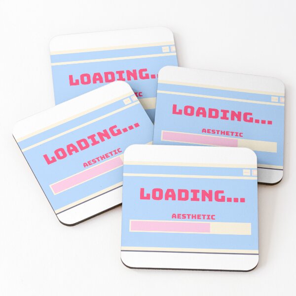 Item preview, loading pastel aesthetic bar window Pink and Blue designed and sold by ellione-loire.