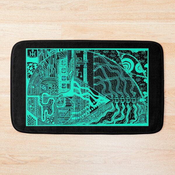 Item preview, Teal&Blue Program 67oZxmL//%-90° designed and sold by createVisions.