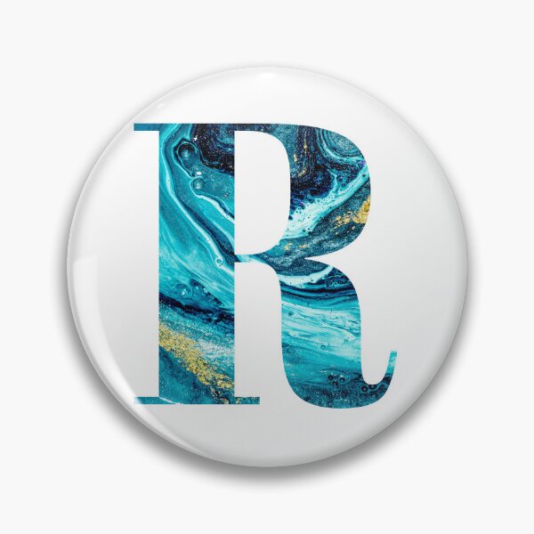 Item preview, The Letter R Marble Font designed and sold by smiledeer78.