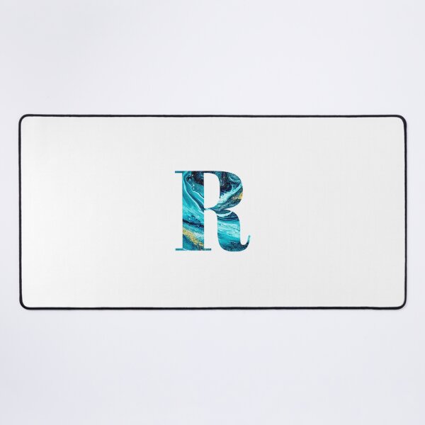 Item preview, The Letter R Marble Font designed and sold by smiledeer78.