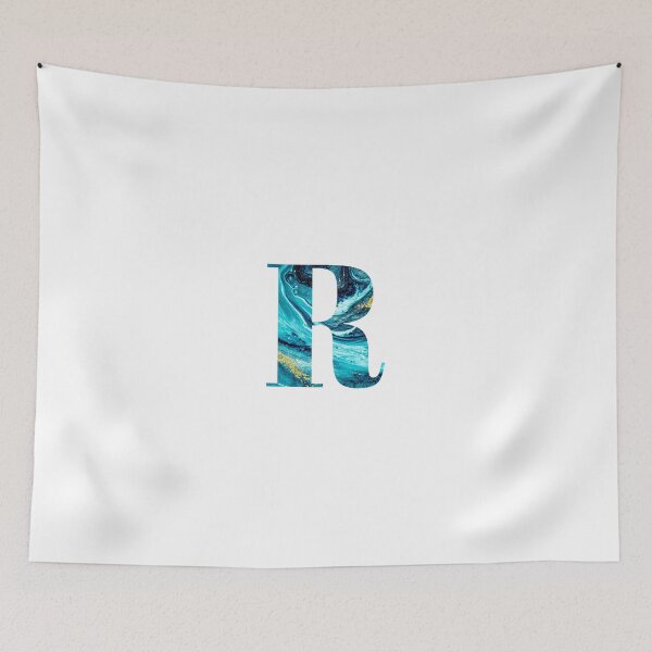 Item preview, The Letter R Marble Font designed and sold by smiledeer78.
